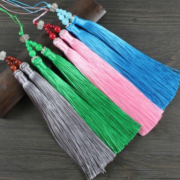 車件配件吊穗流蘇穗須子 蓮花雙排垂順掛穗 桌旗穗子菩提葫蘆配件