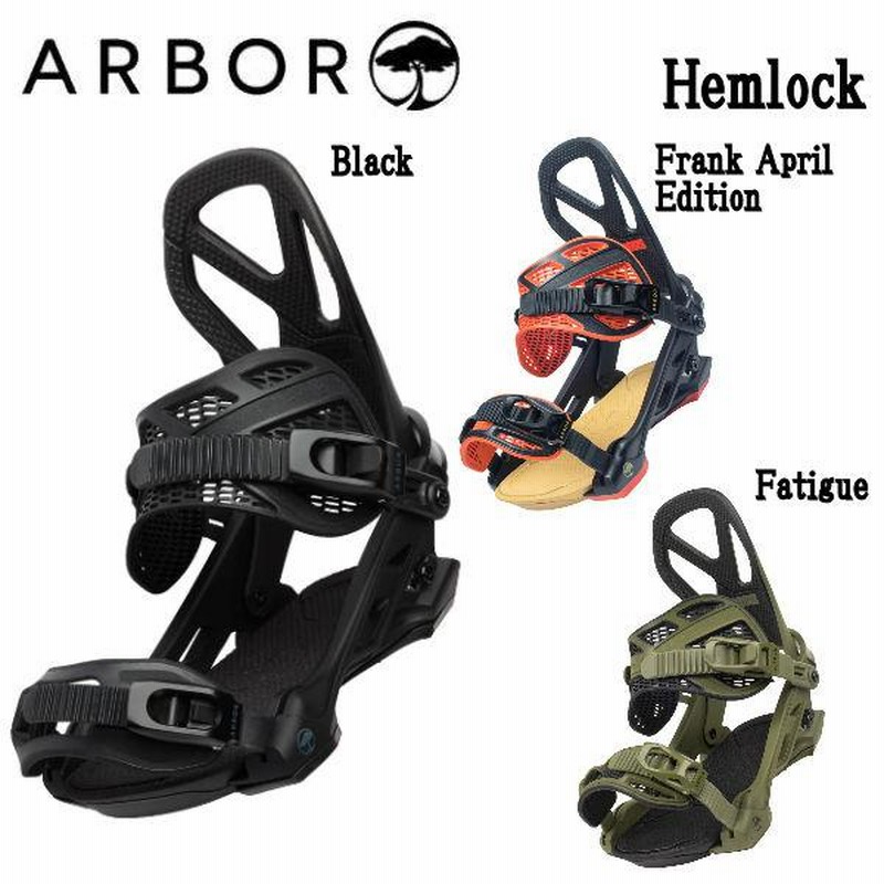 アーバー ARBOR Hemlock メンズ レディース ヘムロック バインディング SNOWBOARD スノーボード S/M,M/L |  LINEブランドカタログ