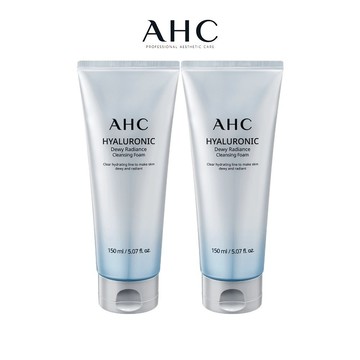 【AHC】超能玻尿酸肌亮潔顏乳150ml 單/多入組