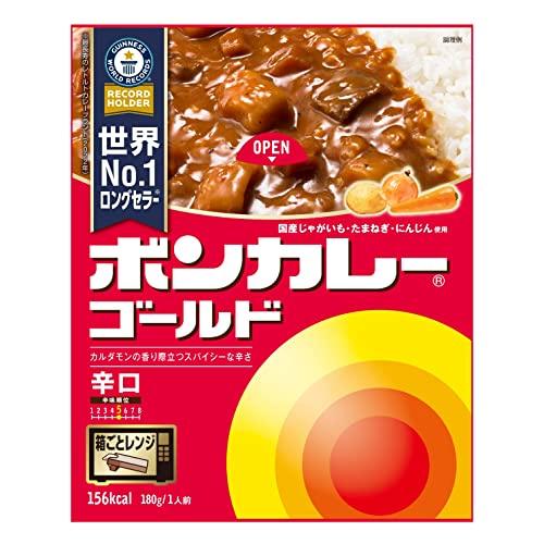 大塚食品 ボンカレーゴールド 辛口 180g×5個 レンジ調理対応