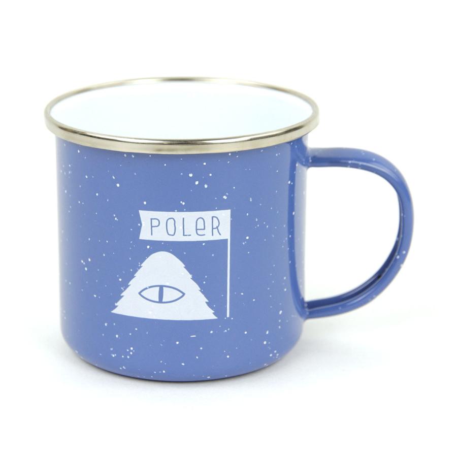 ポーラー マグカップ メンズ レディース POLER アウトドア キャンプ仕様 CAMP MUG POP BLUE 223ACM9101