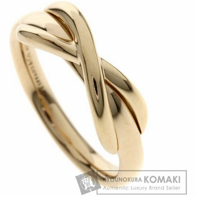 ティファニー インフィニティ リング 指輪 K18 ピンクゴールド レディース 中古 通販 Lineポイント最大0 5 Get Lineショッピング