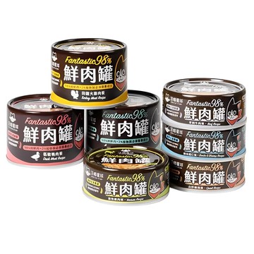 旺生活汪喵星球 貓咪98%無膠鮮肉主食罐 165g 貓主食罐 鮮肉罐 寵物罐頭 貓罐頭