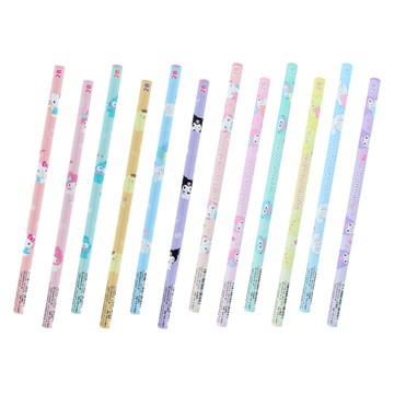 sun-star 三麗鷗 2B鉛筆3入組(12款可選)