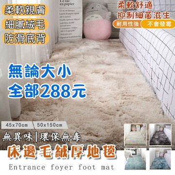 【免運 全網最低價】長毛地毯 長毛地墊 絨毛地墊 絨毛地毯 客廳房間臥室床邊毯 毛絨大地墊 床邊毯 毛地毯 絲毛床邊墊