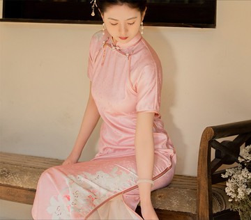 【甜百合】 新中式復古/古法旗袍