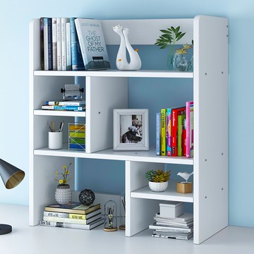 書架多層創意置物架書桌家用臥室桌面收納小架子學生省空間儲物柜