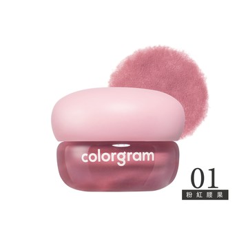 colorgram可麗格朗 霧面果醬唇頰蜜-01粉紅腰果