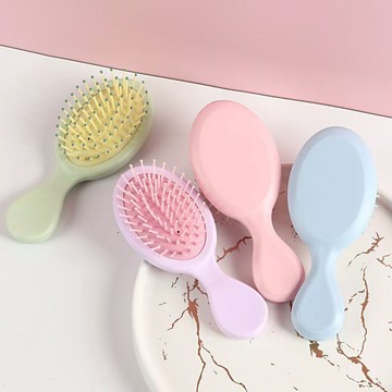 【台灣24H現貨】亮面氣墊梳子 兒童氣囊按摩梳 小梳子 奶油膠梳子