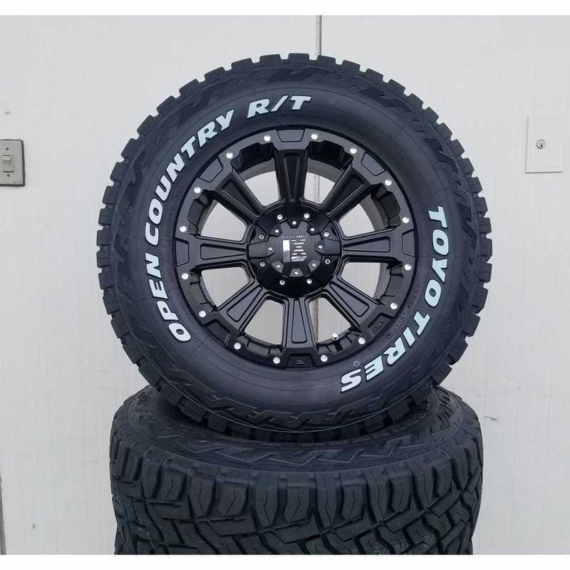 新品 16インチ タイヤホイールセット TOYO OPEN COUNTRY RT 235/70R16 ホワイトレター デリカ D5 RAV4