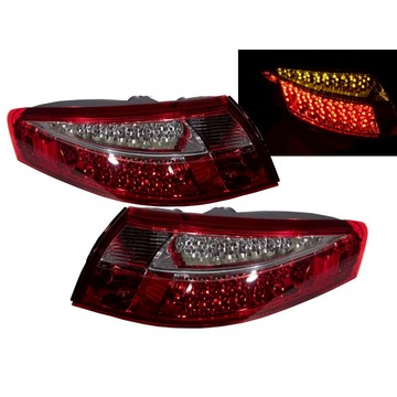 單邊出清-台灣製 卡嗶車燈 保時捷 PORSCHE 996 911 LED 紅白 尾燈 方向燈
