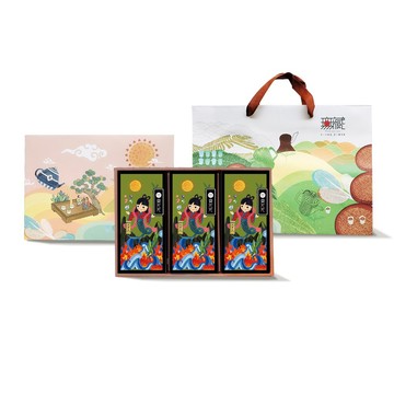 Wu Tsang K5【公益禮盒】隆重茶食禮盒 – 月圓人團圓 – 玉山焦糖烏龍茶煎餅3入茶食大禮盒