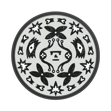 GRIP O (MagSafe 兼容） 黑 - Abei - Mask Fam圖騰