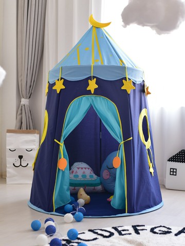 免運 兒童帳篷游戲屋室內家用女孩公主城堡小房子男孩寶寶蒙古包玩具屋