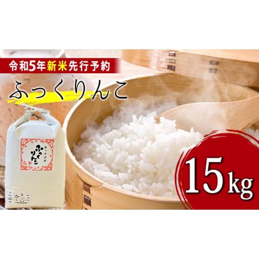 ふるさと納税 北海道 厚沢部町 北海道厚沢部産ふっくりんこ15kg※2023年11月新米からお届け