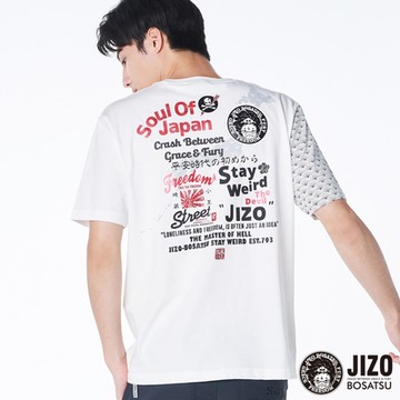 地藏小王 BLUE WAY – 地藏日本地圖短TEE(白)