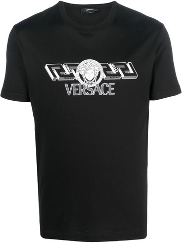 Versace Two Colors Print T-Shirt