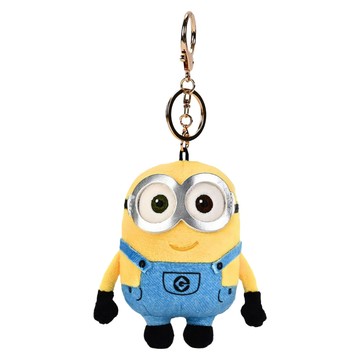minions 小小兵 玩偶吊飾  12cm  經典Bob  1個