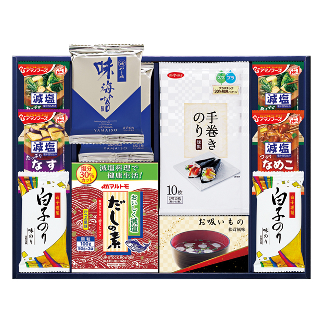 出産内祝い　食品｜｜白子＆やま磯　和のこだわりギフト　No.40　※消費税・8％｜出産祝いのお返し