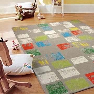 【Fuwaly】德國Esprit home日蘊舒日地毯-200x290cm_ESP8024-02_現代 繽紛 格子 起居室 書房 客廳