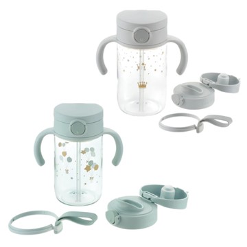 日本 Richell 利其爾 AX系列 幻夢 吸管直飲水杯組(2款可選)