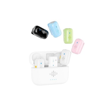 無線麥克風 LUUCCO MiniPods K2 一對二無線領夾麥克風 USB-C 版