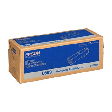 EPSON 原廠高容量碳粉匣列印張數 23700張 0699 C13S050699 M400  黑色  1個