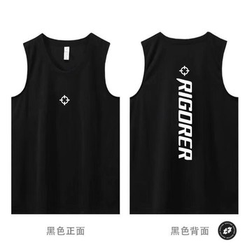 冰絲籃球運動背心男女夏季寬鬆透氣速幹訓練球服無袖坎肩球衣學生男士訓練寬鬆運動背心 男士夏季薄款運動T恤 男士籃球跑步百搭