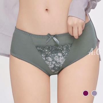 A2G®【花影扶疏】雙色刺繡輕薄蕾絲內褲︙24-29腰圍︙1376