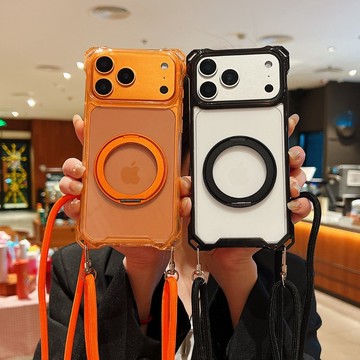 掛繩手機殼 背帶斜跨 可調節長短 適用 iPhone 17 Pro 16 15 14 13 12  i11 手機保護殼