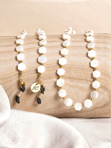 澳洲Sunny Cords MAYA 絕美天然貝殼 帽鍊|眼鏡鍊|口罩鍊