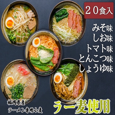 たなばたの里ラーメン詰め合わせセット(20食入)