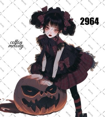 original sticker no.2964 人物貼紙 原創貼紙 原創人物貼紙 裝飾貼紙 cotton melody