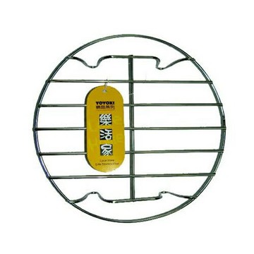 樂活家不鏽鋼高腳蒸架20x5cm【愛買】