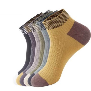 ✨可開發票#【透氣 吸汗 防臭】買一盒送一盒鞦夏新疆棉運動男襪透氣共10雙-k#免運