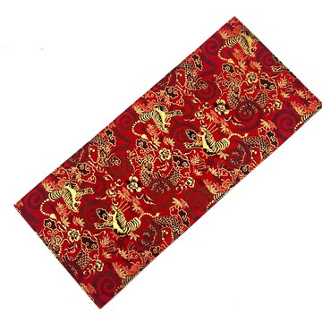 時尚的桌墊地毯，採用京都西陣織面料製成的日本圖案。