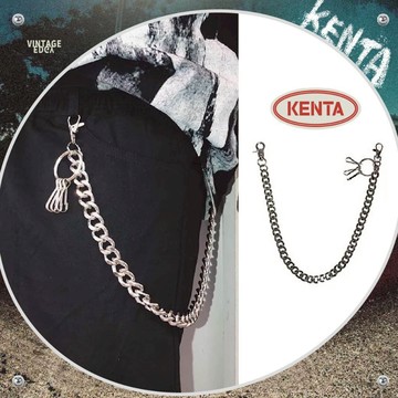 粗鏈短褲鏈【穿搭公式】 男生飾品 簡約百搭 街頭工裝 增加層次感 學生首選 潮流單品 快速發貨 不鏽鋼 質感男生配件