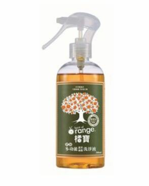 請領優惠劵【橘寶】 1入裝  濃縮多功能洗淨液300ml-附噴頭(陳月卿推薦)眾麻許願品 丹爸好物  洗碗  清潔液