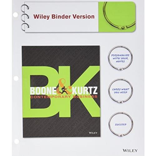 Contemporary Business, Binder Ready Version