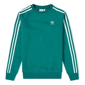 Adidas originals 3 2025 stripe crew neck sweatshirt