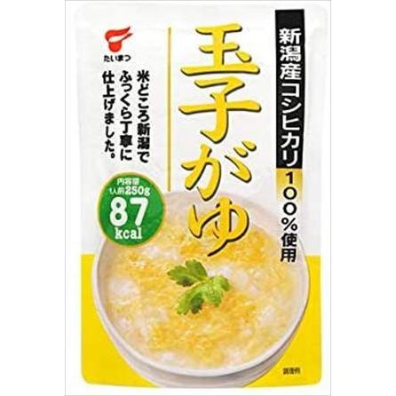 送料無料 たいまつ食品 玉子がゆ 250g×20袋