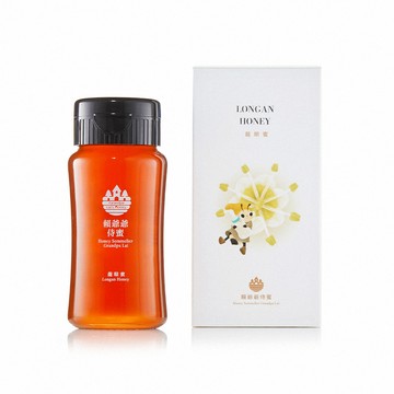 《宏基蜂蜜》賴爺爺侍蜜系列-龍眼蜜(每瓶380g，共2瓶)