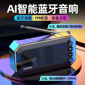 無線 音箱收音機一體機超重低音智能高級收音機收音機大全車載