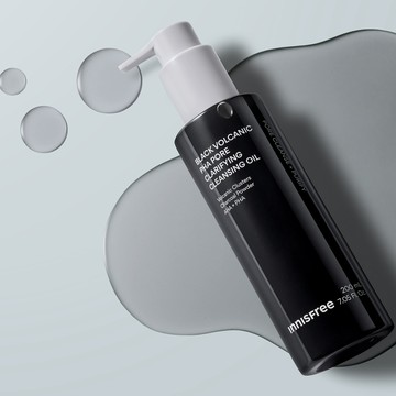 INNISFREE Black Volcanic PHA Pore Cleansing Oil 200ml