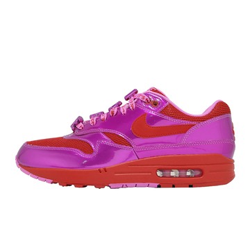 Nike 休閒鞋 Air Max 1 PRM 男鞋 俏皮粉 大學紅 氣墊 情人節 HV2301-600
