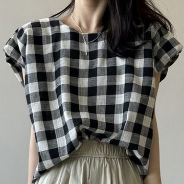 [米蘭精品] 現貨+預購 法式寬鬆襯衫上衣短袖罩衫T恤大碼休閒女裝-休閒高級女上衣74ma85