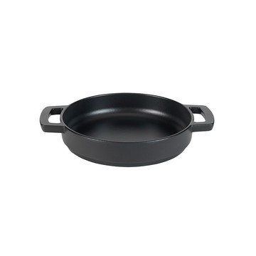 【COMBEKK】 SOUS-CHEF DOUBLE HANDLE FRY PAN 雙耳系列鑄鐵平底鍋 24CM-廠商直送