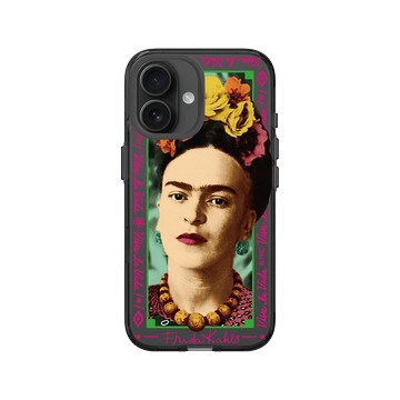 iPhone 16 Clear (相機按鈕) 酷墨灰 - Frida Kahlo - Frida Kahlo de Rivera