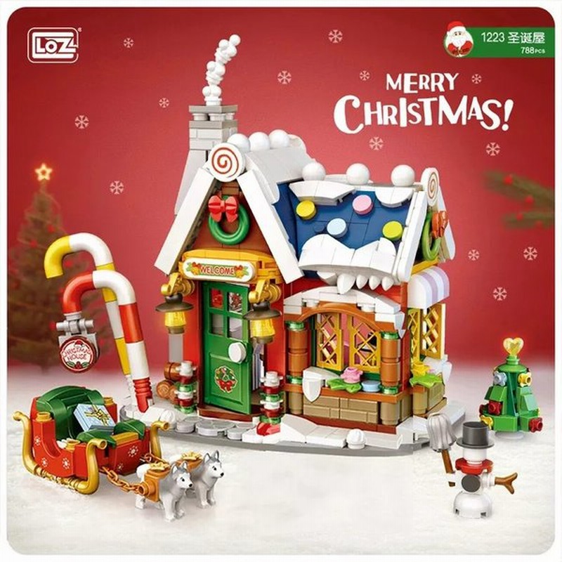 子供 ミニレンガ ビルディングブロック ミニチュア 建物 おもちゃ メリークリスマス 家 サル スノーマン ツリー 鹿 7個 通販 Lineポイント最大0 5 Get Lineショッピング