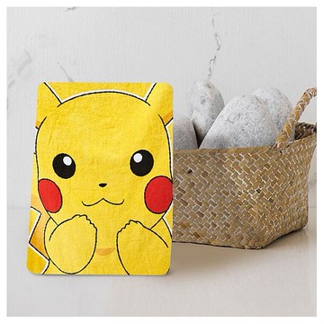 ONEDER 旺達棉品~寶可夢皮卡丘大浴巾(1入)